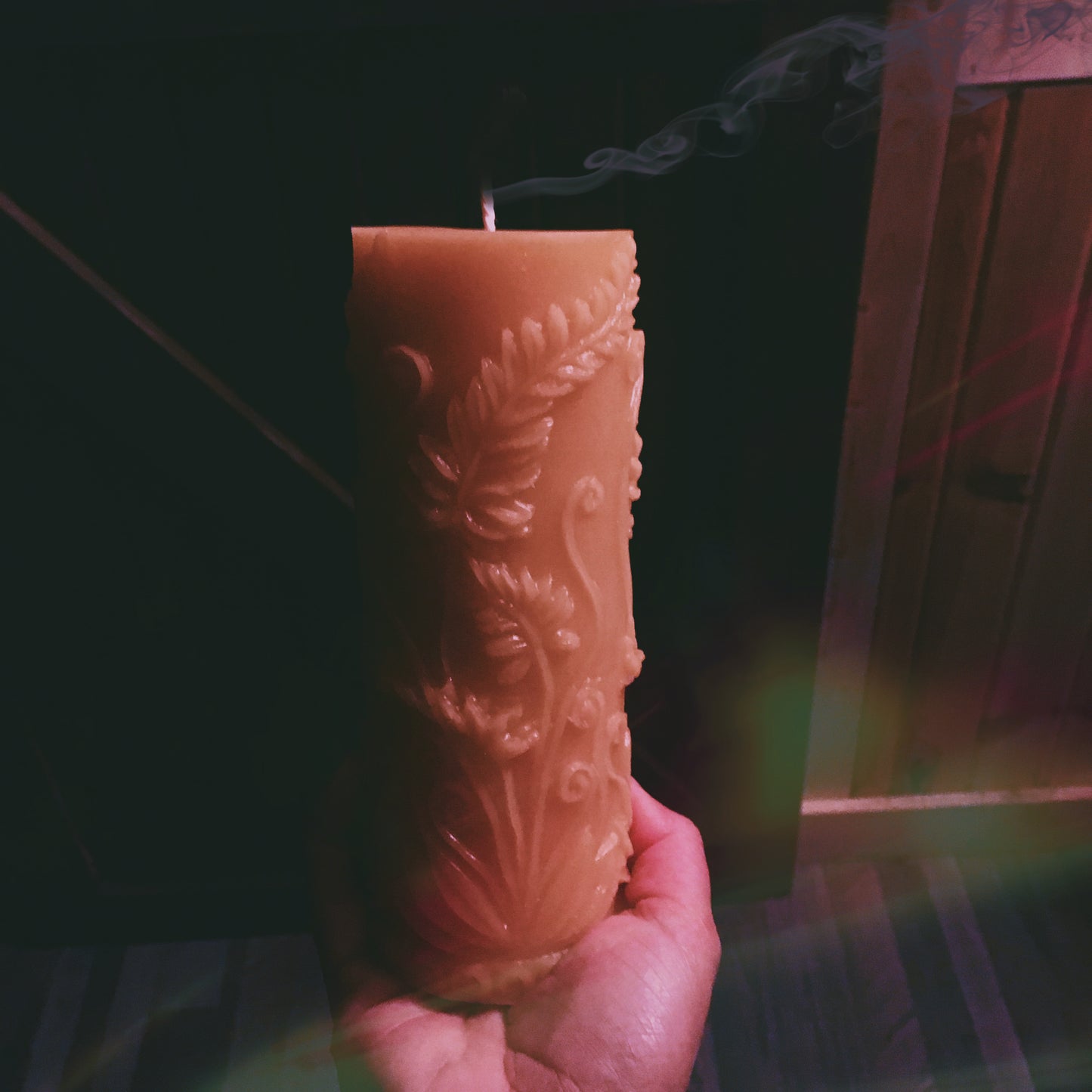 Mystic Fern Beeswax Candle