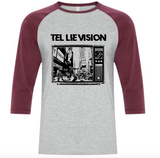 Tel Lie Vision (b/w) - Men's Raglan