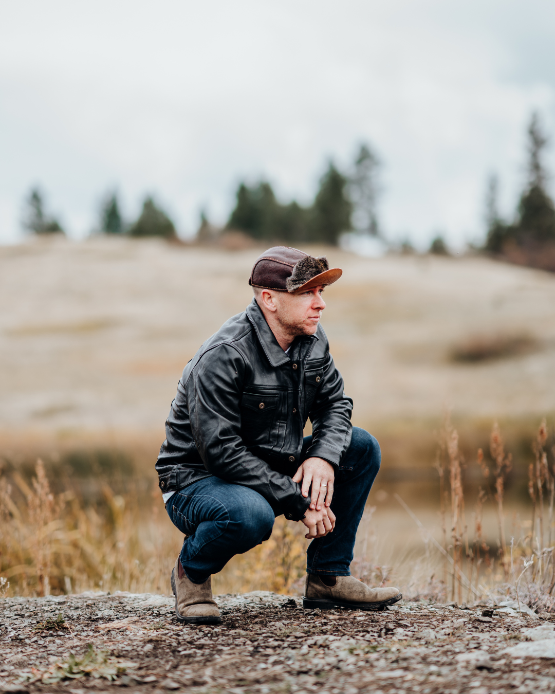 The Outsider – Black | Full-Grain Leather Jacket