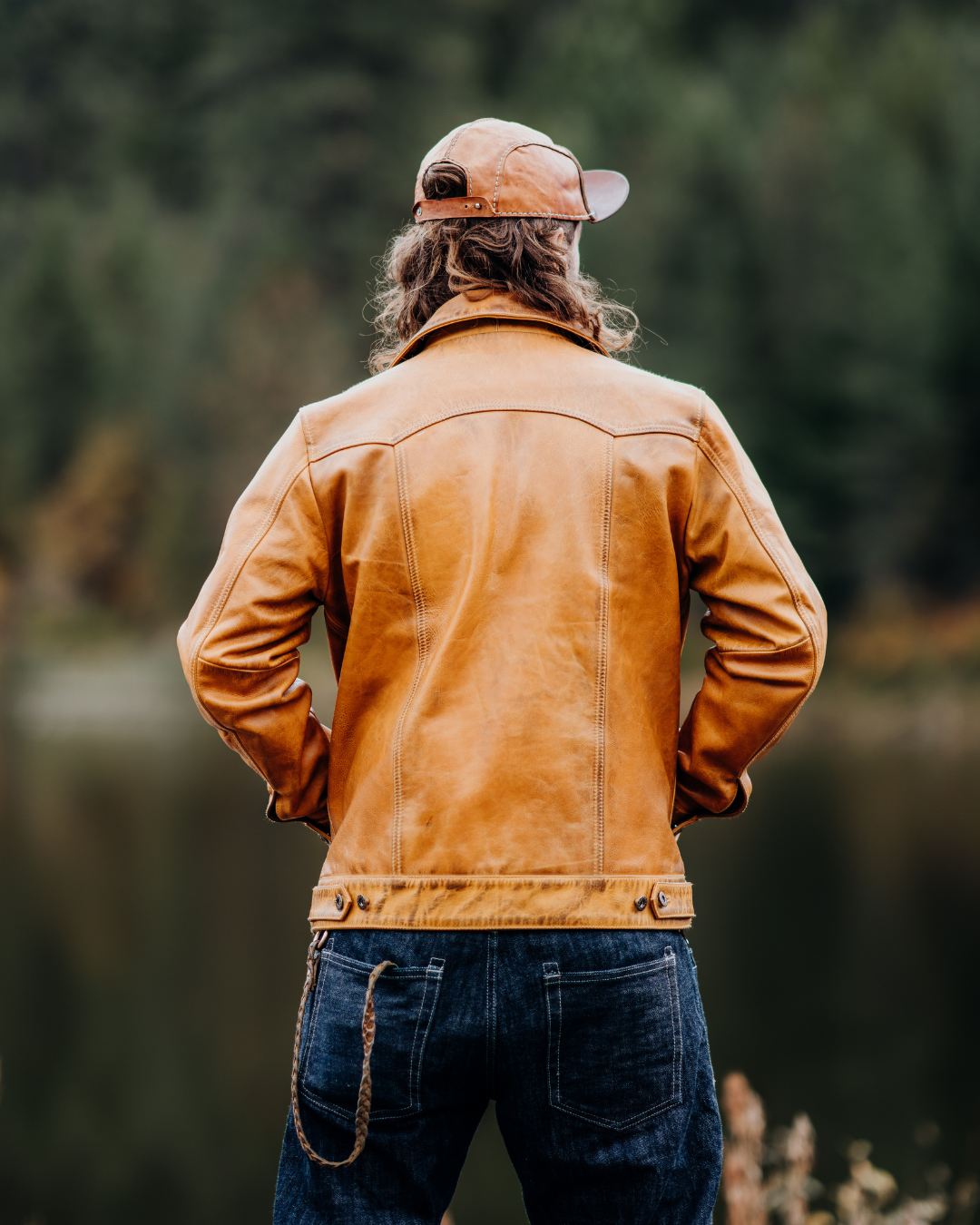 The Prospector – Gold | Full-Grain Leather Jacket