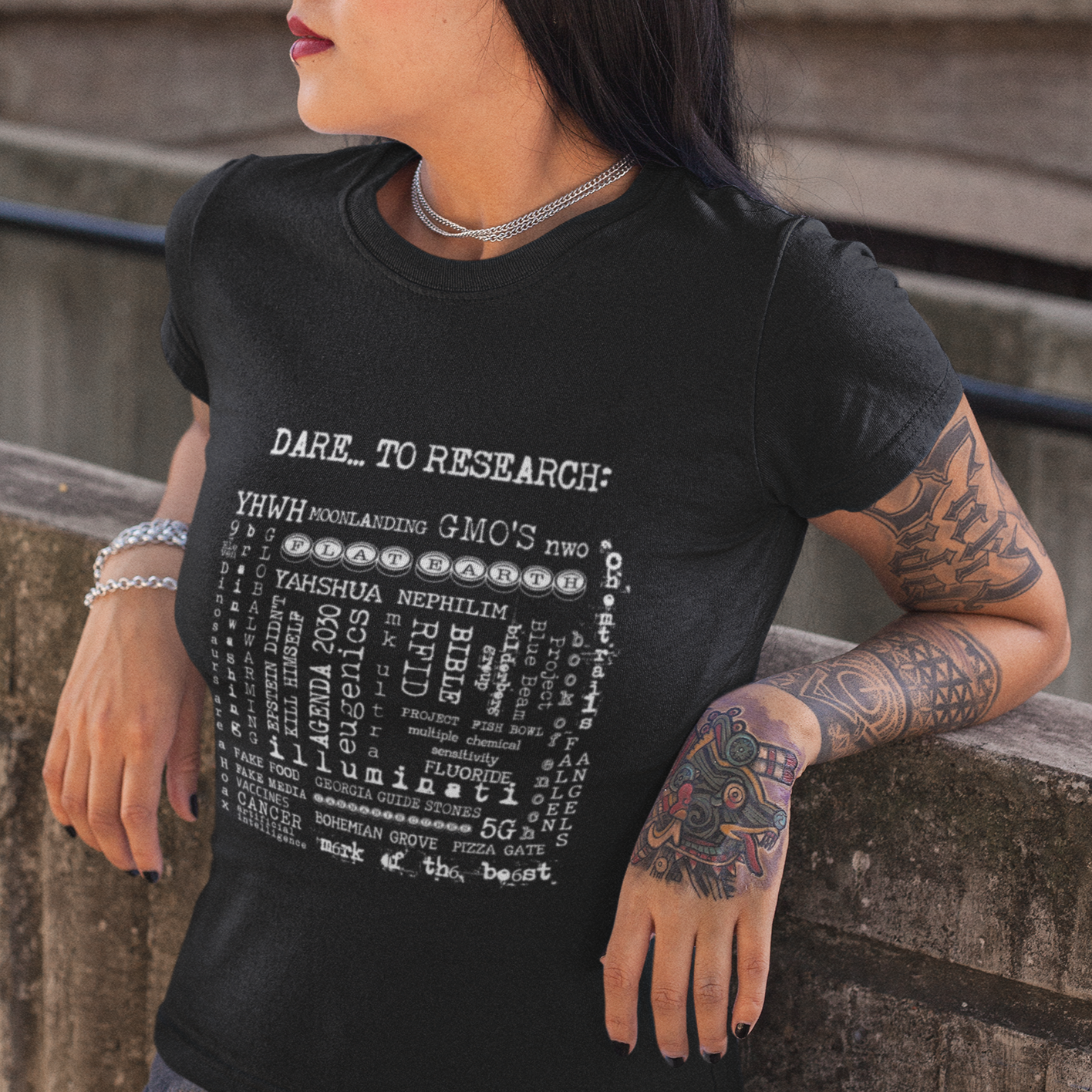 Dare To Research - Ladies Tee