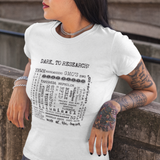 Dare To Research - Ladies Tee