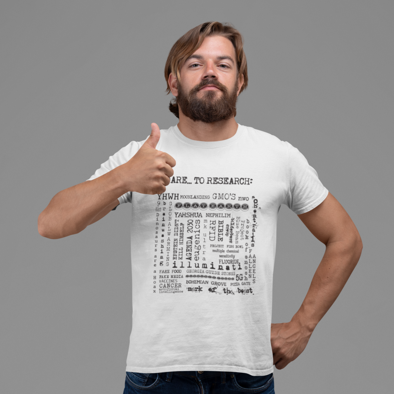 Dare To Research - Men's Tee