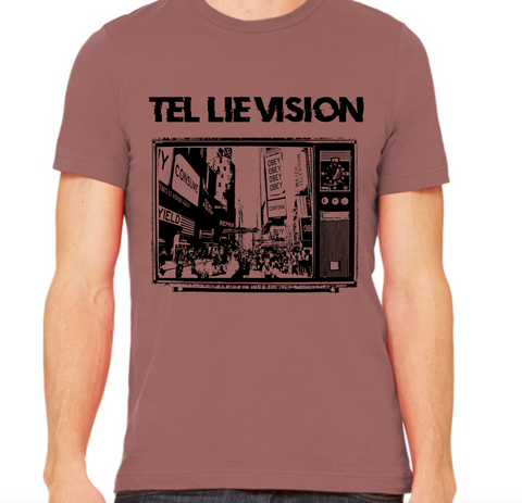 Tel Lie Vision (b/w) - Men's Tee